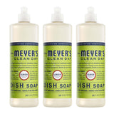 Mrs. Meyer's Clean Day Lemon Verbena Dish Soap – Cruelty-Free, Phthalate-Free Wash for Family Kitchens