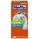 Hefty Clear Recycling Bags – Durable Drawstring Bag for Outdoor Drop-Off Trips
