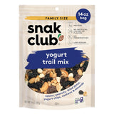 Snak Club Yogurt Trail Mix – Focus Friendly Pantry Staple for Remote Work and Study Sessions, Resealable 14 oz Bag