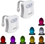 Ailun Toilet Night Light for Seniors – Motion Sensor Bathroom Light, Flameless No Heat Design for Safer Nighttime Use