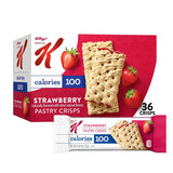 Special K Bar Pastry Crisps, Strawberry – Sealed Pouch Snack for Picnics and Open-Air Outings