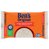 BEN'S ORIGINAL Enriched White Rice, 80 oz Bag – Time-Saving Pantry Staple for Burrito Bowls, Stuffed Peppers and One-Pot Meals