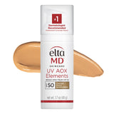 EltaMD Mineral Tinted Sunscreen SPF 50 with Antioxidants – Soothing Self-Care Step for Stressed Skin