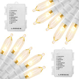 Aurora Glow Simple Fairy Lights – Uncluttered Bedroom Decor, One Touch Timer 18ft
