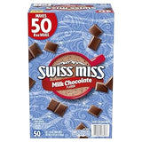 Swiss Miss Hot Cocoa Mix Box – Mess Free Hot Chocolate for Playdates, Birthday Parties, and Holiday Family Traditions, 50 Packets