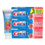 Crest Children's Toothpaste with Fluoristat – Mindful Oral Care Ritual for Young Wellness Warriors, Pack of 3