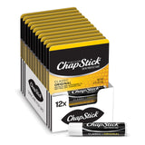 ChapStick Original Flavor Lip Balm Pack of 12 – Daily Lip Moisturizer for Mindful Morning and Evening Wellness Routine