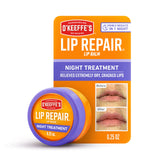 O'Keeffe's Lip Repair Night Treatment – Gentle Overnight Lip Care for Medicine Cabinet and Bedside