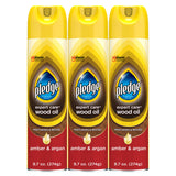 Pledge Reviving Wood Conditioner – Birthday Gift for Mom and Her Living Room Furniture, Sealed Wood and Leather Spray, 9.7oz