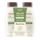 Aveeno Minimalist Shower Gel – Unscented Prebiotic Oat Cleanser for Intentional Skincare
