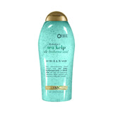 OGX Black Rice Exfoliating Body Wash – Elegant Self-Care Gift for Her, Sulfate-Free Hydrating Shower Essential