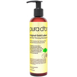 PURA D'OR Original Gold Label Shampoo – Skin-Safe Volumizing Wash Free from Parabens and Harsh Sulfates