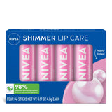 NIVEA Smoothness 3-in-1 Lip Care Stick – Clean-Beauty Daily Lip Treatment for Mindful Wellness Routines