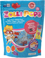 Zollipops Clean Teeth Lollipops – Nightstand Sweet Treat for Midnight Cravings, Zero Sugar Anti Cavity Candy 5.2oz