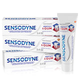 Sensodyne Sensitivity & Gum Whitening Toothpaste – One-Tube Solution for Sensitivity, Gums and Whitening
