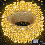 Lumhero 300 LED String Lights – 98.5ft Thoughtful Holiday Gift for Her, Waterproof 8 Mode Mini Lights for Indoor and Outdoor