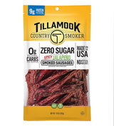 Tillamook Country Smoker Italian Style Sausage Sticks – Portable Snack for Hunters and Cyclists, Hardwood Smoked Beef and Pork