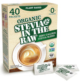 Stevia In The Raw Organic Stevia Sweetener Packets – Portable Sugar Swap for Picnic Iced Tea and Patio Lattes