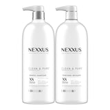 Nexxus Clean & Pure Paraben-Free Shampoo & Conditioner – Calming Clarifying Ritual for Stressed Hair