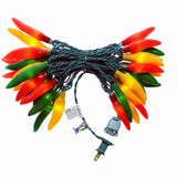 Chili Lights Co. Chili Pepper Patio Lights – Outdoor Dining and Bar Area Ambiance, Heat and Frost Resistant LED String