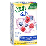 True Lemon Kids Blue Raspberry Kids Juice Powdered Drink Mix – Stevia Sweetened Hydration with Added Vitamins A C and E