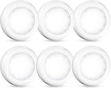 Brilliant Evolution Touch Puck Light Bundle – Cool-Run Battery Lights for Chore Charts, Bedtime Routines and Hallways