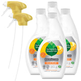 Seventh Generation Lemongrass Citrus Disinfecting Multi-Surface Cleaner for Wellness Routines at the Entryway, Cold and Flu Season Defense