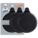 MR.SIGA Silicone Bathtub Stopper – Slip-Resistant Suction-Sealed Tub Stopper for Worry-Free Soaks, 5.1"