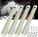 CT CAPETRONIX 4-Pack LED Light Bars – 12V DC Lighting for Loading Bay, Service Truck, and Detail Shop