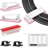 CordGrip Pro Adhesive Cord Holders – Focus-Boosting Cable Management for Workspaces and Study Areas