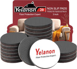 Yelanon Furniture Feet Pads – Pet and Kid Friendly Furniture Stoppers to Prevent Sliding Injuries