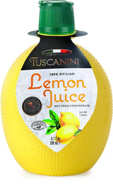 Tuscanini Pure Sicilian Lemon Juice – Self-Care Kitchen Ritual Upgrade, Squeeze Bottle for Nourishing Everyday Meals