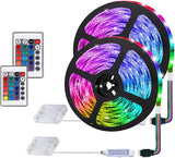 LuminGlow LED Rope Light – Less Is More Living Room Glow, Cuttable Battery Operated Strip for Neutral Spaces