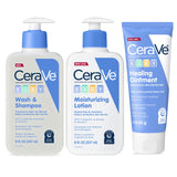 CeraVe Baby Wash & Lotion Bundle – Soothing Daily Care Routine for Eczema-Prone Baby Skin