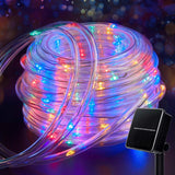 Brightown Solar String Lights – All-Weather IP65 Outdoor Rope Lights for Fence Line, Gazebo & Open-Air Dining Spaces