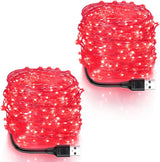 Blingstar Fairy Lights – Aesthetic Home Decor for Headboards and Wall Draping, USB Powered 33ft