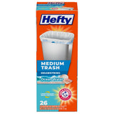 Hefty Ocean Water Scented Bags – Focused Background Freshness for Study Nook, 8 Gallon ARM & HAMMER