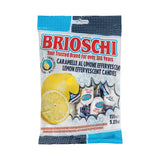 Brioschi Effervescent Lemon Italian Candy – Shelf-Stable Novelty Treat for Family Pantry
