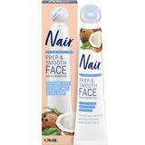 NAIR Sensitive Formula Hair Removal Cream with Coconut Milk - At-Home Spa Moment for Women, Derm-Approved Smooth Complexion
