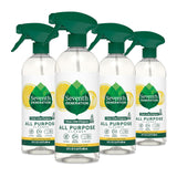 Seventh Generation All Purpose Cleaner – Flameless No-Rinse Degreaser for Homes with Curious Kids, Pack of 8