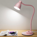 BOHON Auto-Dimming LED Task Lamp – Flicker-Free Office Desk Light with 3 Color Modes and USB Charger