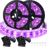 LumoGlow Blacklight Strip – Cool-to-Touch Glow Lighting for Nursery and Pre-Teen Bedrooms
