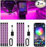 Winzwon APP Controlled Color Changing Lights – Safe Around Kids and Pets, Low Heat Flexible LED Strip