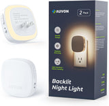 AUVON Dimmable Warm White Night Light with 120° PIR Motion Sensor – Gentle Guide Light for Kids Navigating to Bathroom at Night