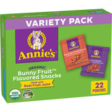 Annie's Organic Bunny Fruit Snacks – Thoughtful Holiday Gift for Allergy-Sensitive Kids, 15.4 oz Variety