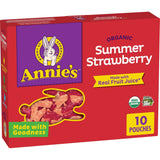 Annie's Organic Fruit Tape Swirly Strawberry – Birthday Goody Bag Treat for Kids, 6 Individually Wrapped Tape Rolls