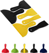 Bates Minimalist Putty Knife Set of 6 - Clutter-Free Wall Repair Kit, One Simple Set Covers All Sizes