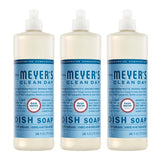 Mrs. Meyer's Clean Day Liquid Dish Soap – Mindful Hand-Washing with Aloe, Glycerin and Rain Water Scent
