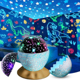 Safe Kids Night Light for Bedroom – Cool-to-Touch USB Powered 5V Projector Lamp Ages 3-12