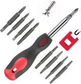 SUNHZMCKP Multi-Bit Screwdriver Set – Field-Ready Tool for Hiking and Backcountry Gear Repairs